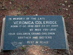 COLERIDGE Veronica 1946-2005