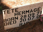 HERMAGE Tete 1971-2001
