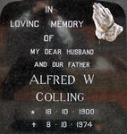 COLLING Alfred W. 1900-1974