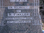 FINKLER N. -1938
