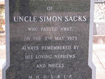 SACKS Simon -1973