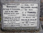 FERREIRA Petrus V. 1880-1951 & J.J. VERMAAK 1884-1975
