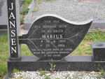 JANSEN Marius 1953-1984