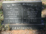 GRASSMANN Waldemar Rosenow August 1901-1984 & Christine Catherine Louise ZIMMERMANN 1900-1982