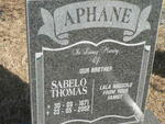 APHANE Sabelo Thomas 1971-2002