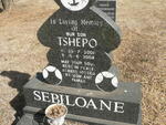 SEBILOANE Tshepo 2001-2004
