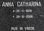 MAAS Michael William 1920-1979 & Anna Catharina 1926-2006