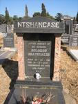 NTSHANGASE Solomon Shayezakhe 1941-2001