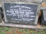 GREEFF Peter Arthur 1925-1954