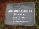 DELVAUX Jules Leopold Chyslain 1877-1962