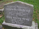 GRAY James McAsh -1941 & Mary Shirley -1970