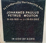 MOUTON Johannes Paulus Petrus 1921-2012