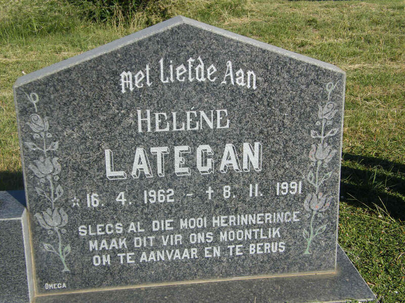 LATEGAN Helene 1962-1991