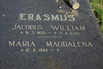 ERASMUS Jacobus William 1933-2008 & Maria Magdalena 1940-