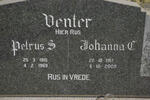VENTER Petrus S. 1915-1969 & Johanna C. 1917-2000
