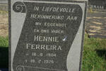 FERREIRA Hennie 1904-1975
