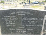 MAREE Maria Elizabeth nee VAN DER MERWE 1856-1923 :: WESSELS Philip Rudolf 1885-1949 & Catharina Magdalena MAREE 1883-1962  