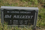 ? Ida Millicent 1905-2001