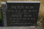 KOK Pieter 1917-1994 & Katie 1913-1995
