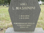 MASHININI Abel L. 1874-1953
