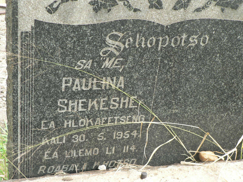 SHEKESHE Paulina -1954