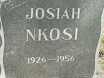 NKOSI Josiah 1926-1956