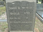 MARKUS Samuel N. 1931-1957