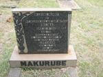MAKURUBE Abraham -1950 & Selina -1951