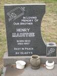 MADITSE Henry 1933-1957