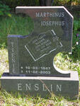 ENSLIN Marthinus Josephus 1947-2003