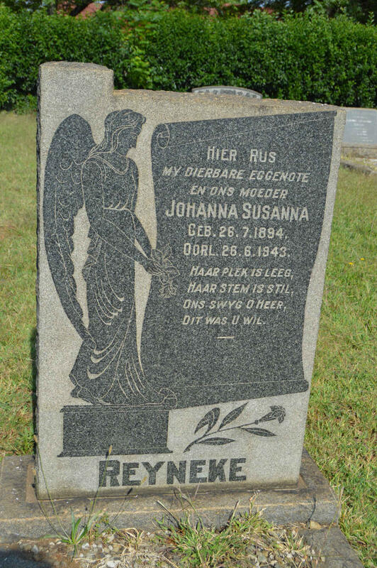 REYNEKE Johanna Susanna 1894-1943