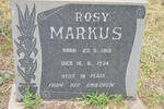 MARKUS Rosy 1910-1974