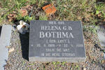 BOTHMA Helena G.B. nee LUYT 1909-1999