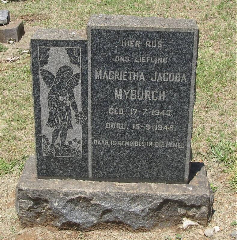 MYBURGH Magrietha Jacoba 1943-1948