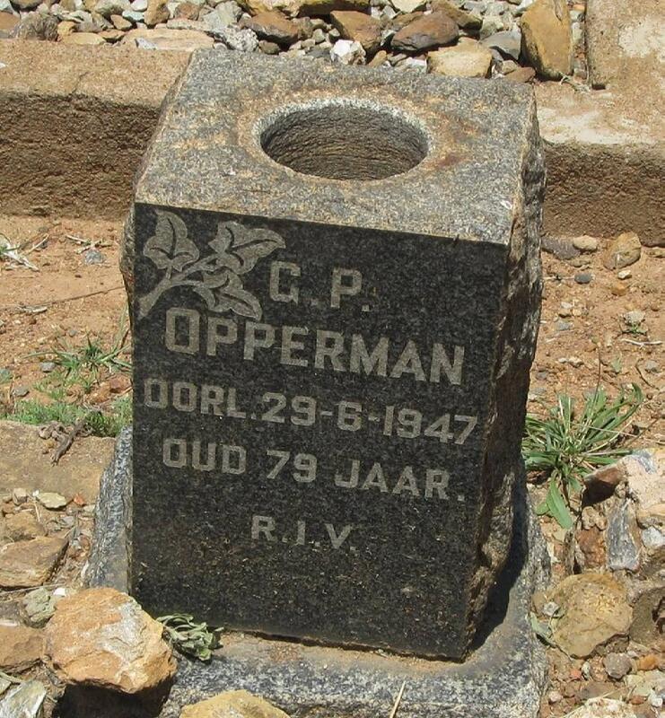 OPPERMAN G.P. -1947