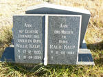 KALP Willie 1935-1994 & Ralie 1944-