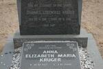 KRÜGER Johannes Lodewikus 1910-1965 & Anna Elizabeth Maria 1922-2000