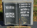 MARSH George Patrick 1943-2006