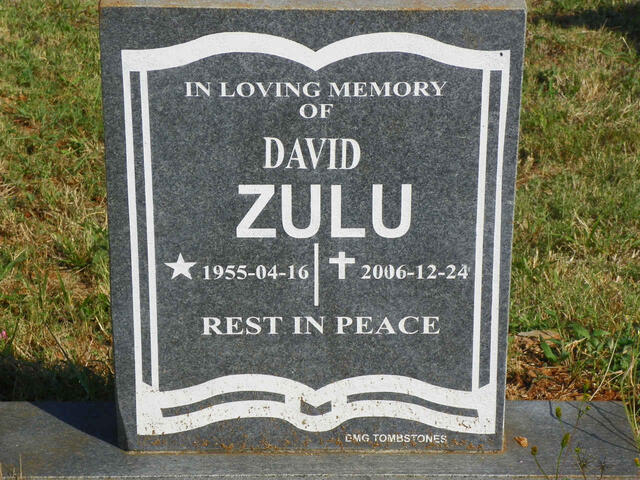 ZULU David 1955-2006