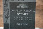 SWART Cornelia Johanna 1917-2005