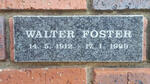 FOSTER Walter 1912-1999