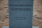 OOSTHUIZEN Willem Marthinus 1924-1998