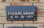 KRAAY Yvonne 1937-