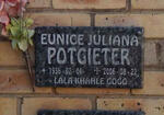 POTGIETER Eunice Juliana 1936-2006