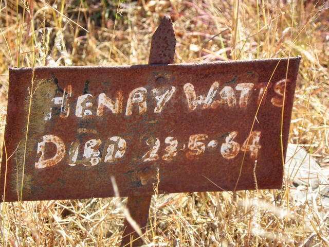 WATTS Henry -1964