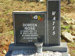 WATTS Doreen Rose 1942-2011