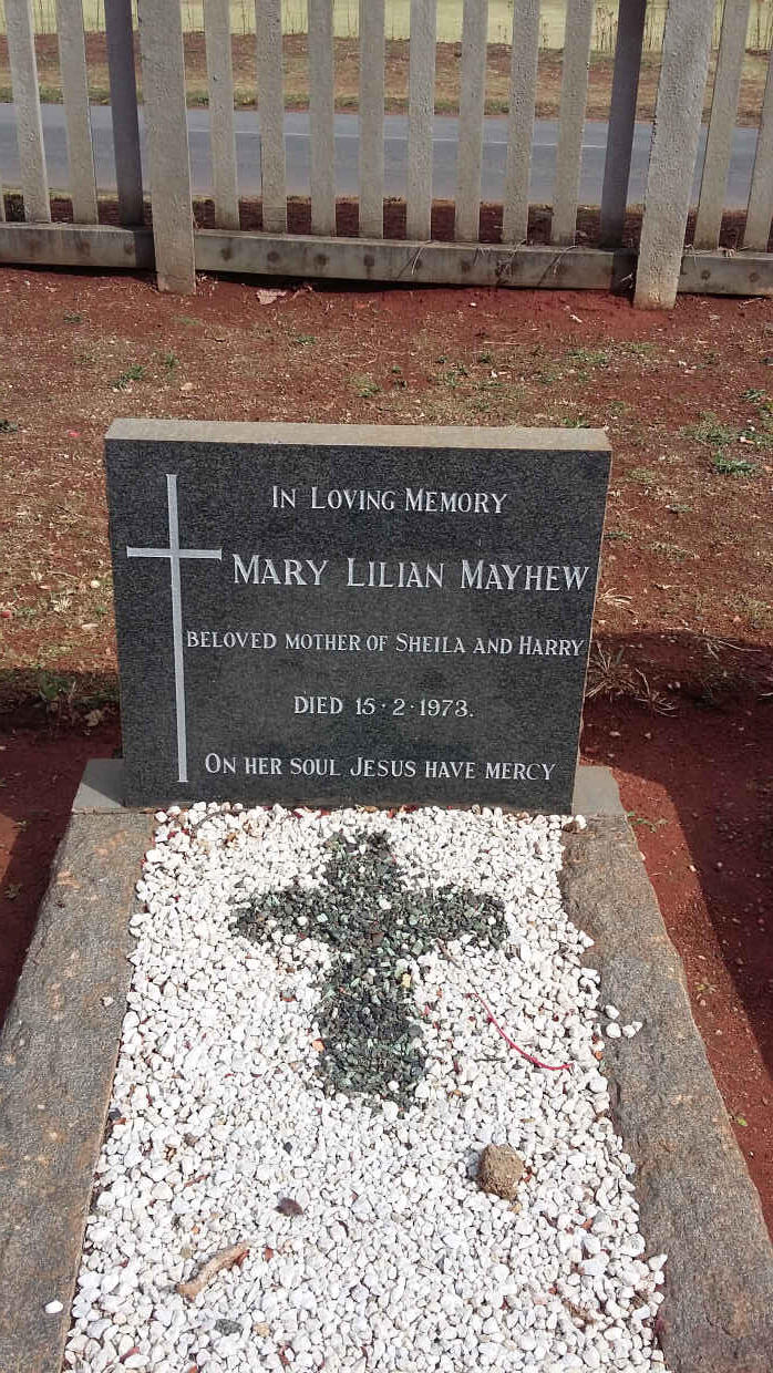 MAYHEW Mary Lilian -1973
