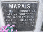 MARAIS Pieter Johannes 1921-1995