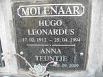 MOLENAAR Hugo Leonardus 1912-1994 & Anna Teuntje 1912-2009