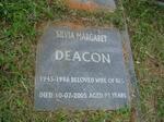 DEACON Reg -2005 & Silvia Margaret 1945-1986